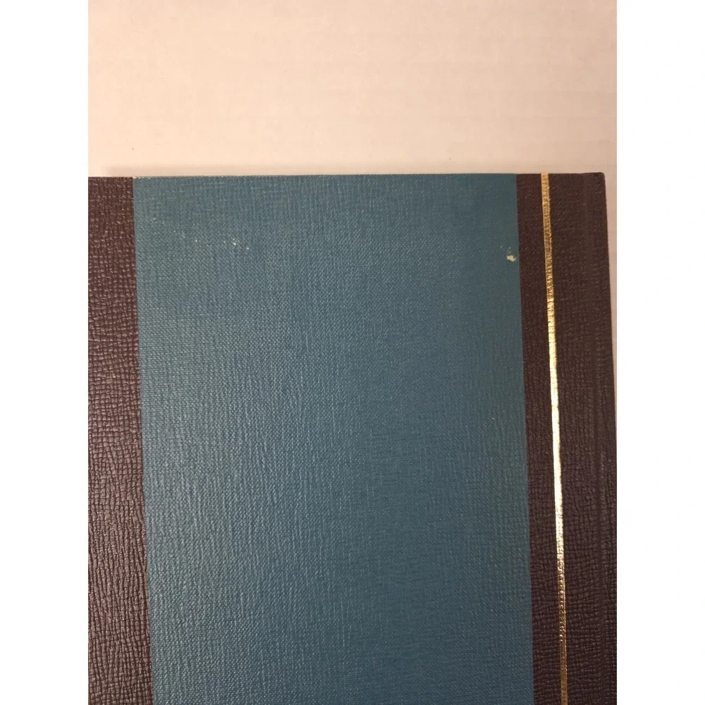 Wilson Jones S300-15J Blue Fabric Hardcover Journal Ledger vintage OOP